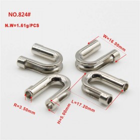 Bronze/Matte black/Gold/Rose Gold/Platinum/Glossy black/White-Alloy End Stopper Bronze/Matte black/Gold/Rose Gold/Platinum/Glossy black/White-Alloy End Stopper