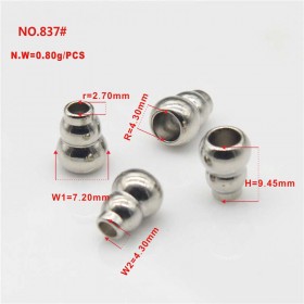 Bronze/Matte black/Gold/Rose Gold/Platinum/Glossy black/White-Alloy End Stopper