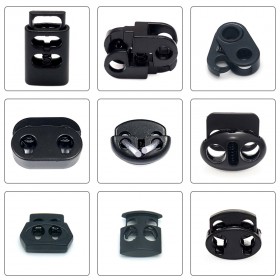 White/Gold/Bronze/Platinum/Matte black/Rose Gold/Glossy black-Alloy Spring Buckle