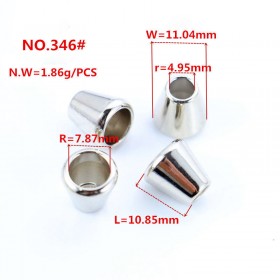 Platinum/Gold/Matte black/Rose Gold/White/Glossy black/Bronze-Alloy End Stopper Platinum/Gold/Matte black/Rose Gold/White/Glossy black/Bronze-Alloy End Stopper